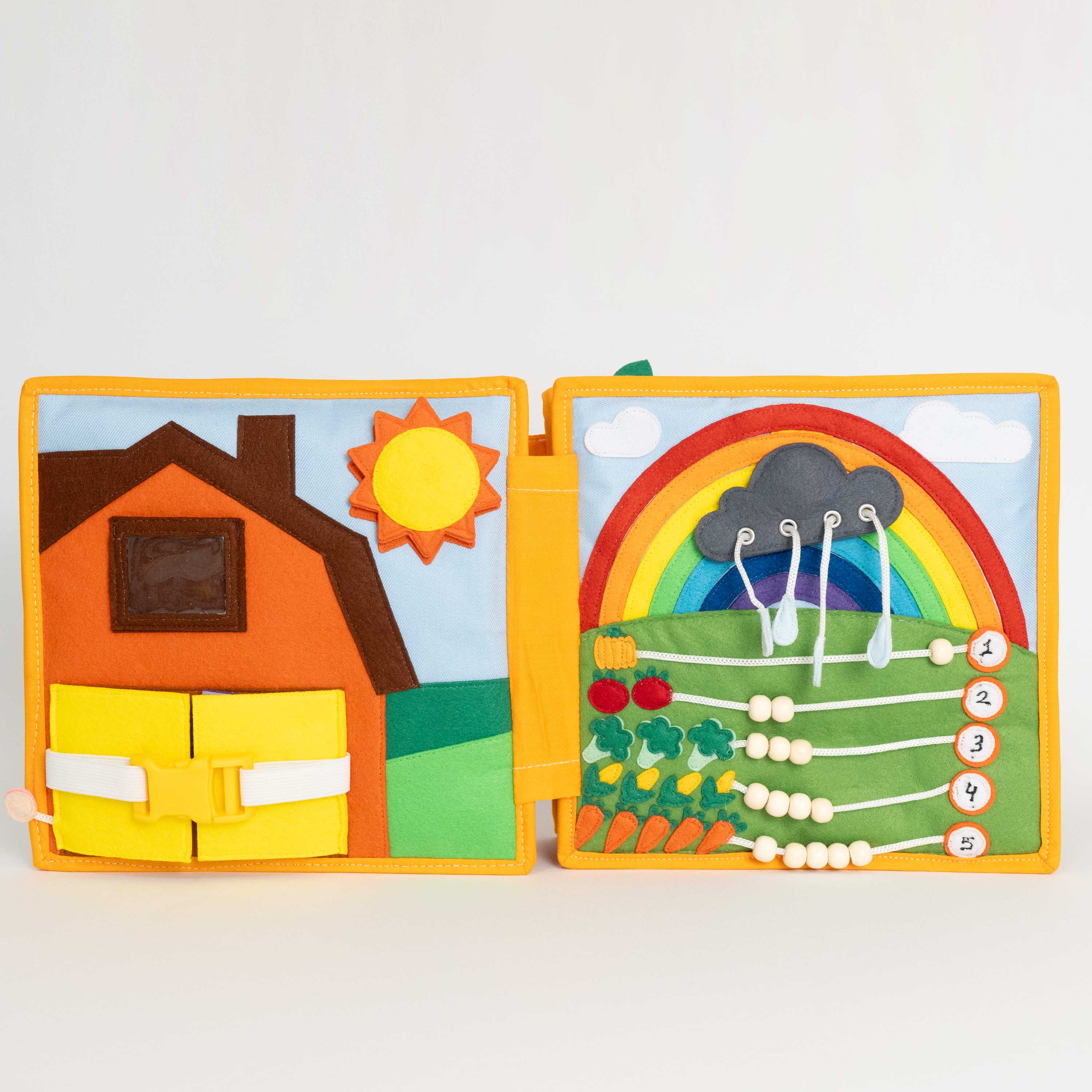Quiet Book Vegetable Farm