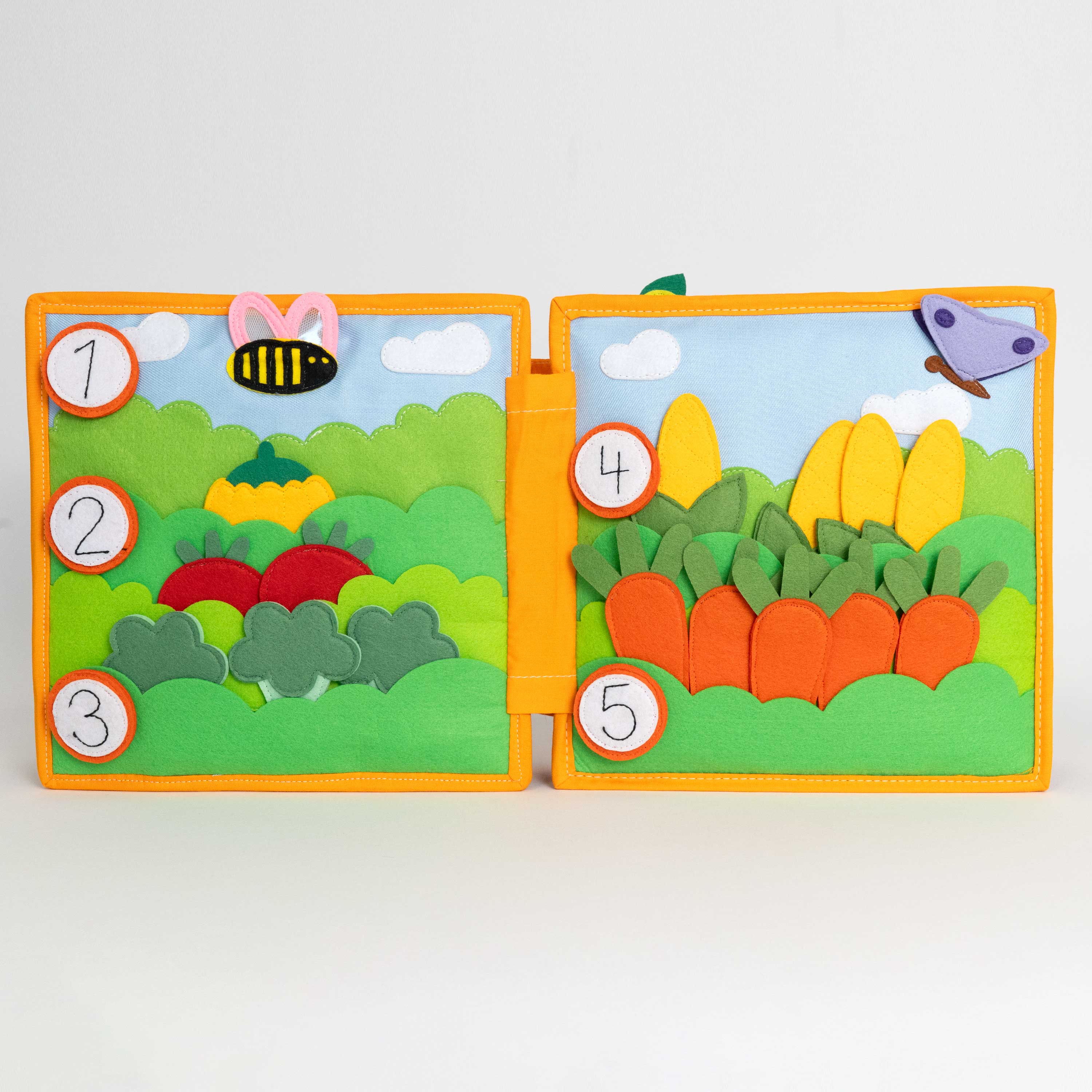 Quiet Book Vegetable Farm