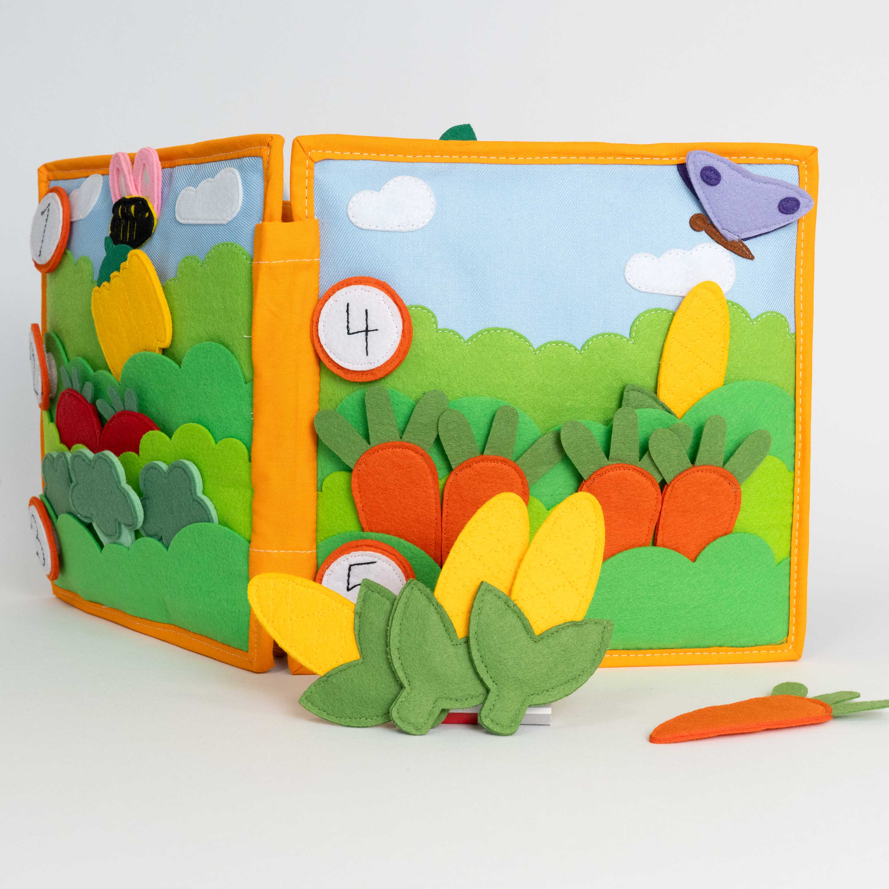 Quiet Book Vegetable Farm