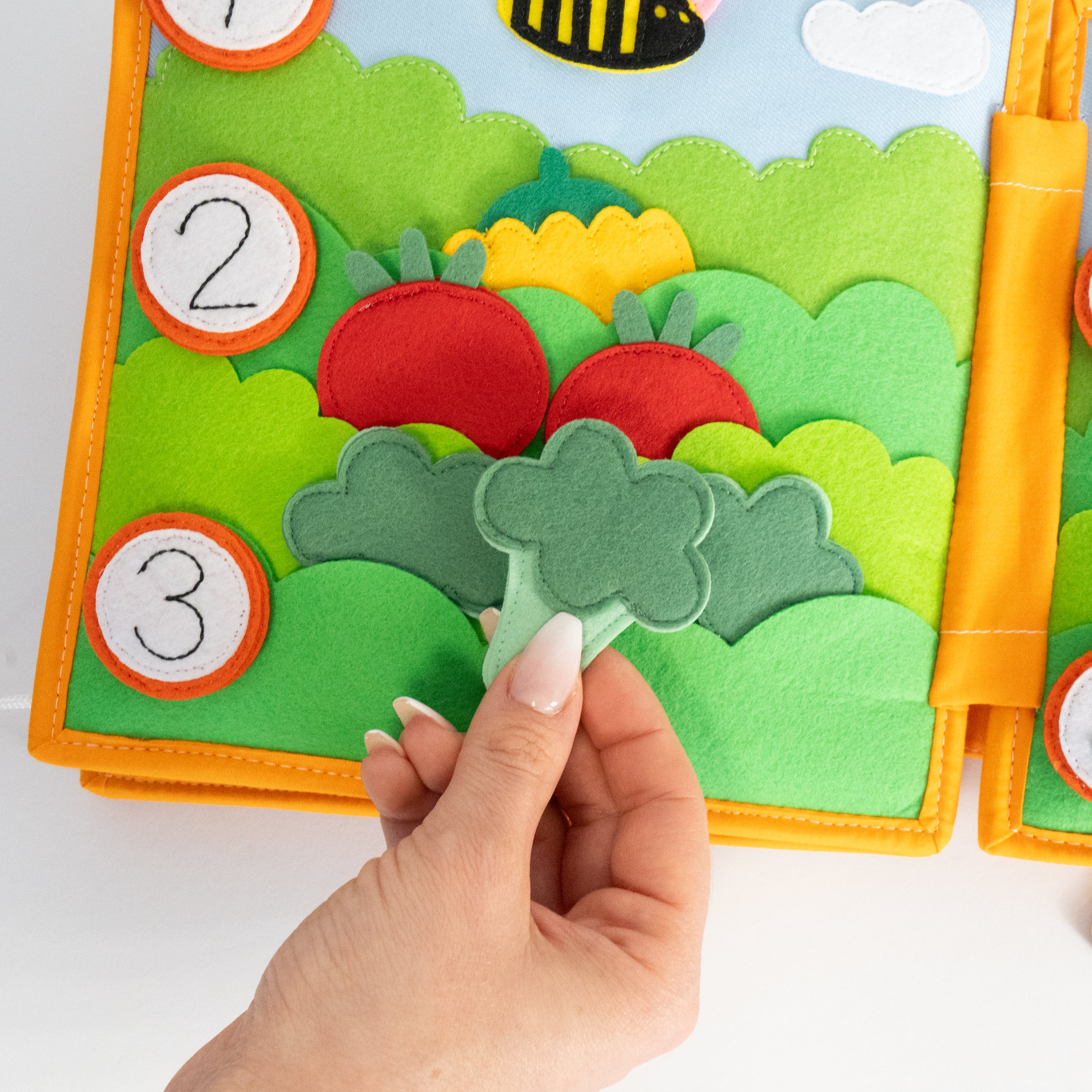 Quiet Book Vegetable Farm