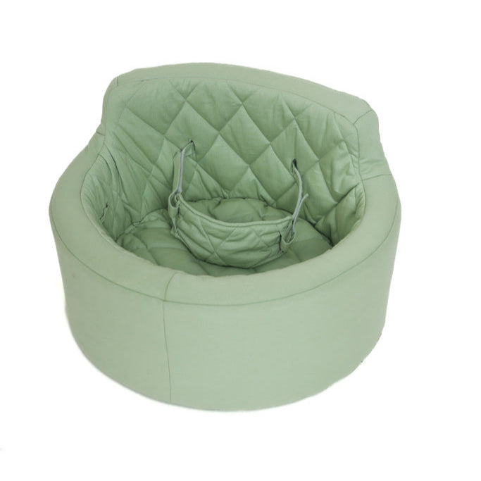 Activity chair round Activity chair Rondo green with jungle cushion