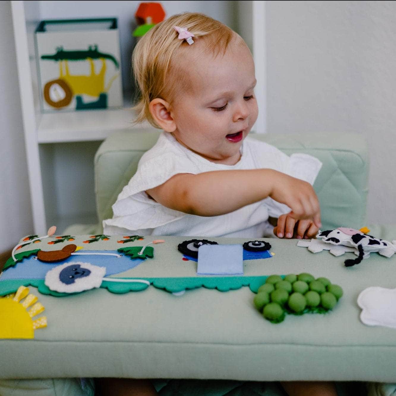 Activity cushions farm