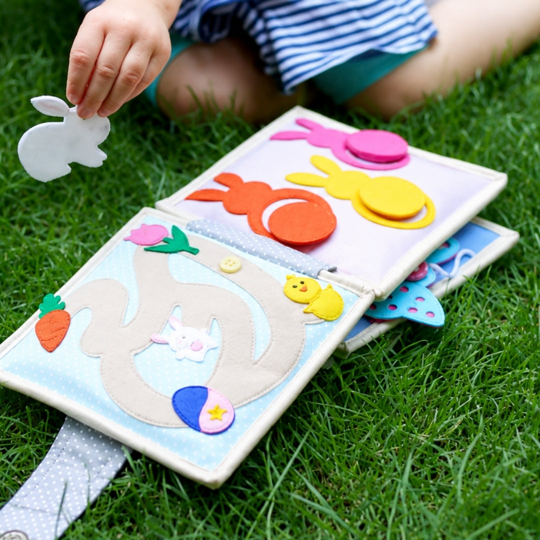 Funny Bunny - 6 pages Mini Quiet Book