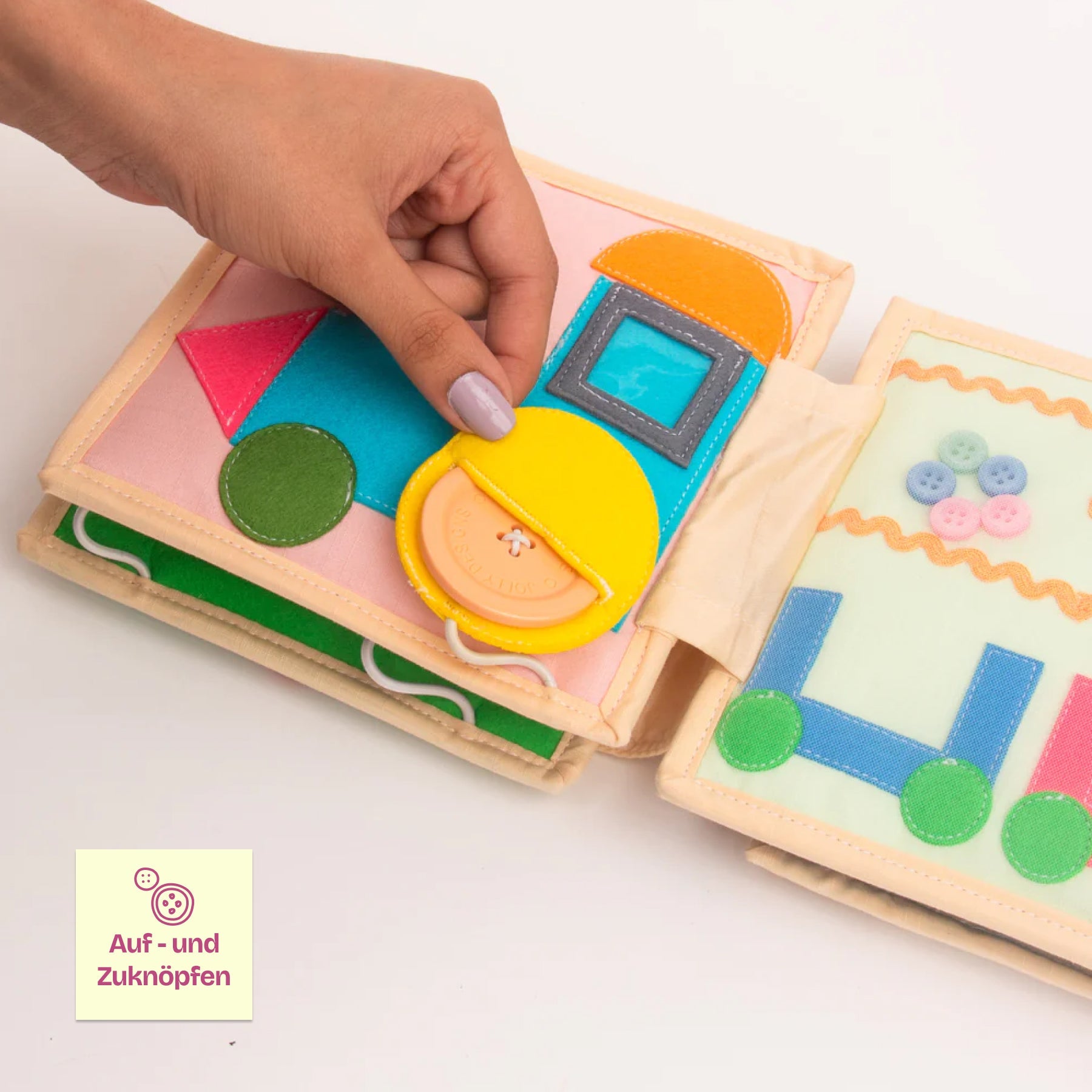 Aeroplane - 6 Pages Mini Quiet Book