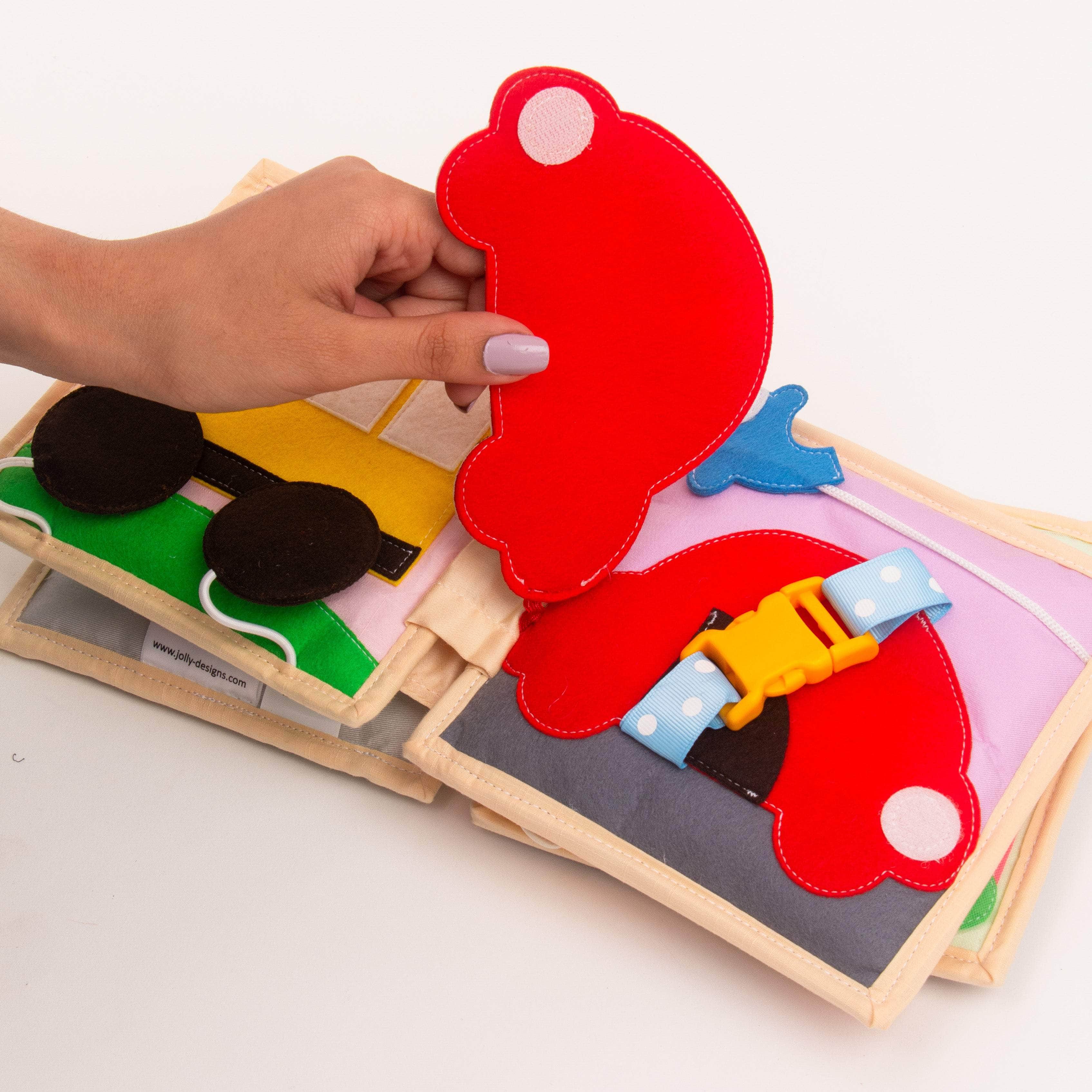 Aeroplane - 6 Pages Mini Quiet Book