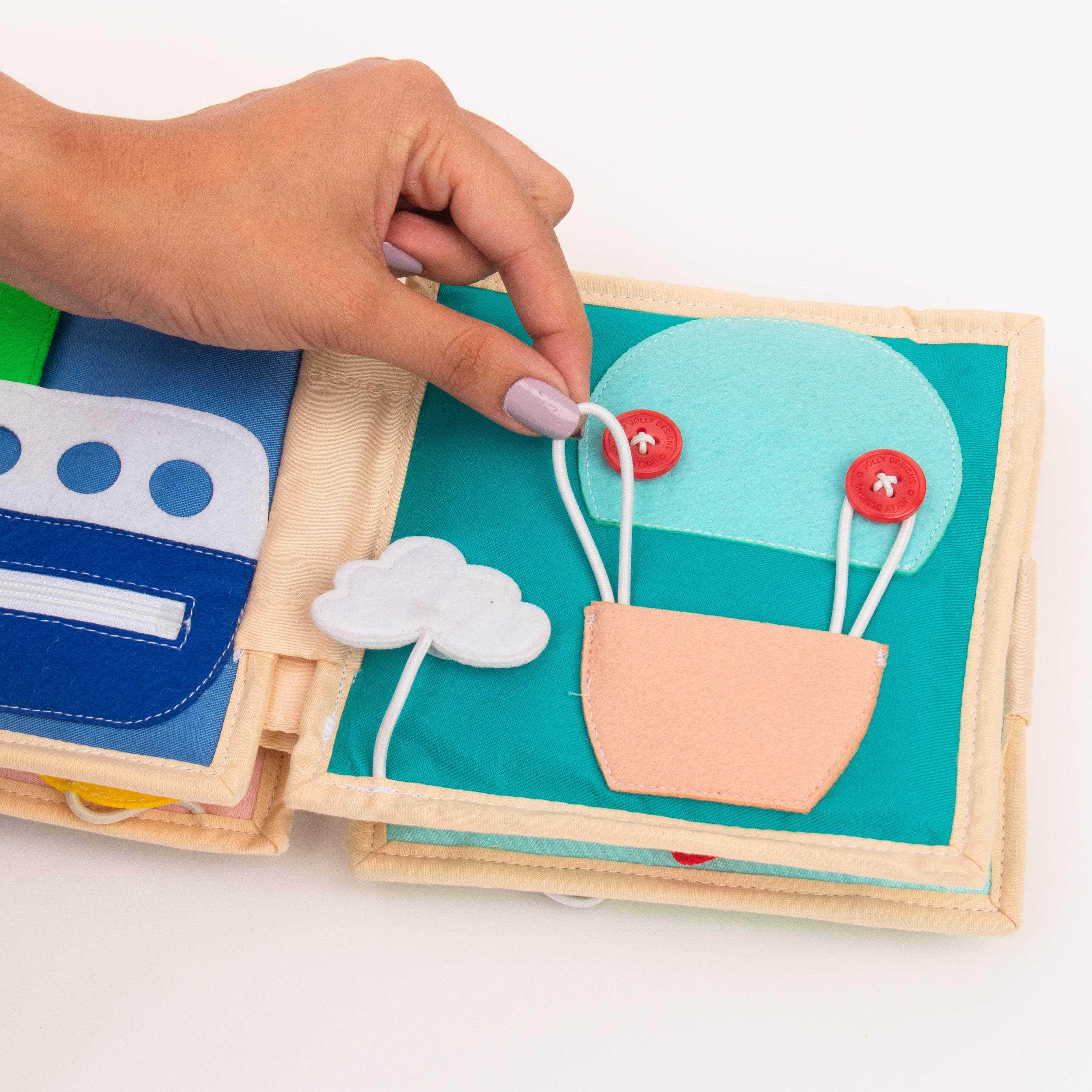 Aeroplane - 6 Pages Mini Quiet Book