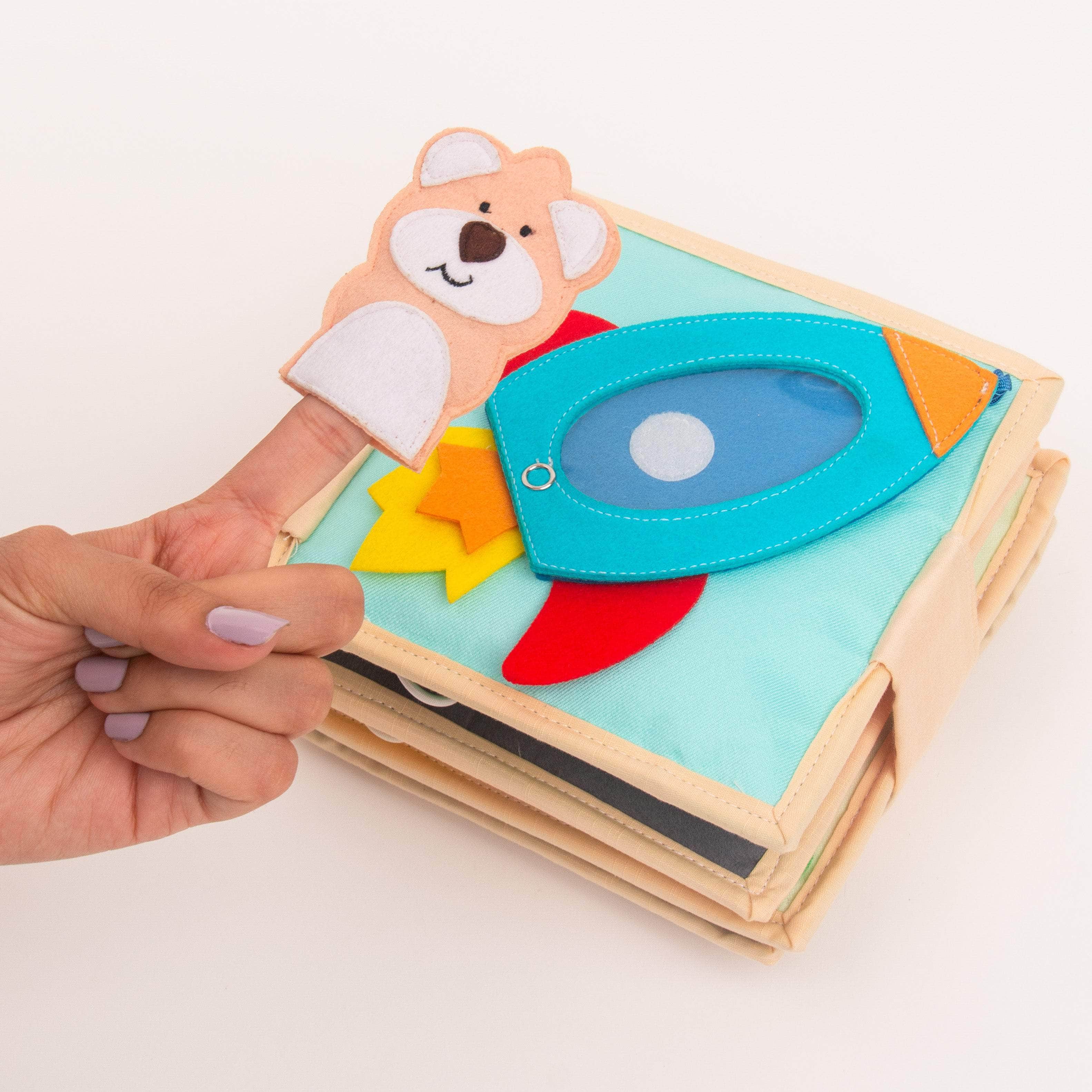 Aeroplane - 6 Pages Mini Quiet Book