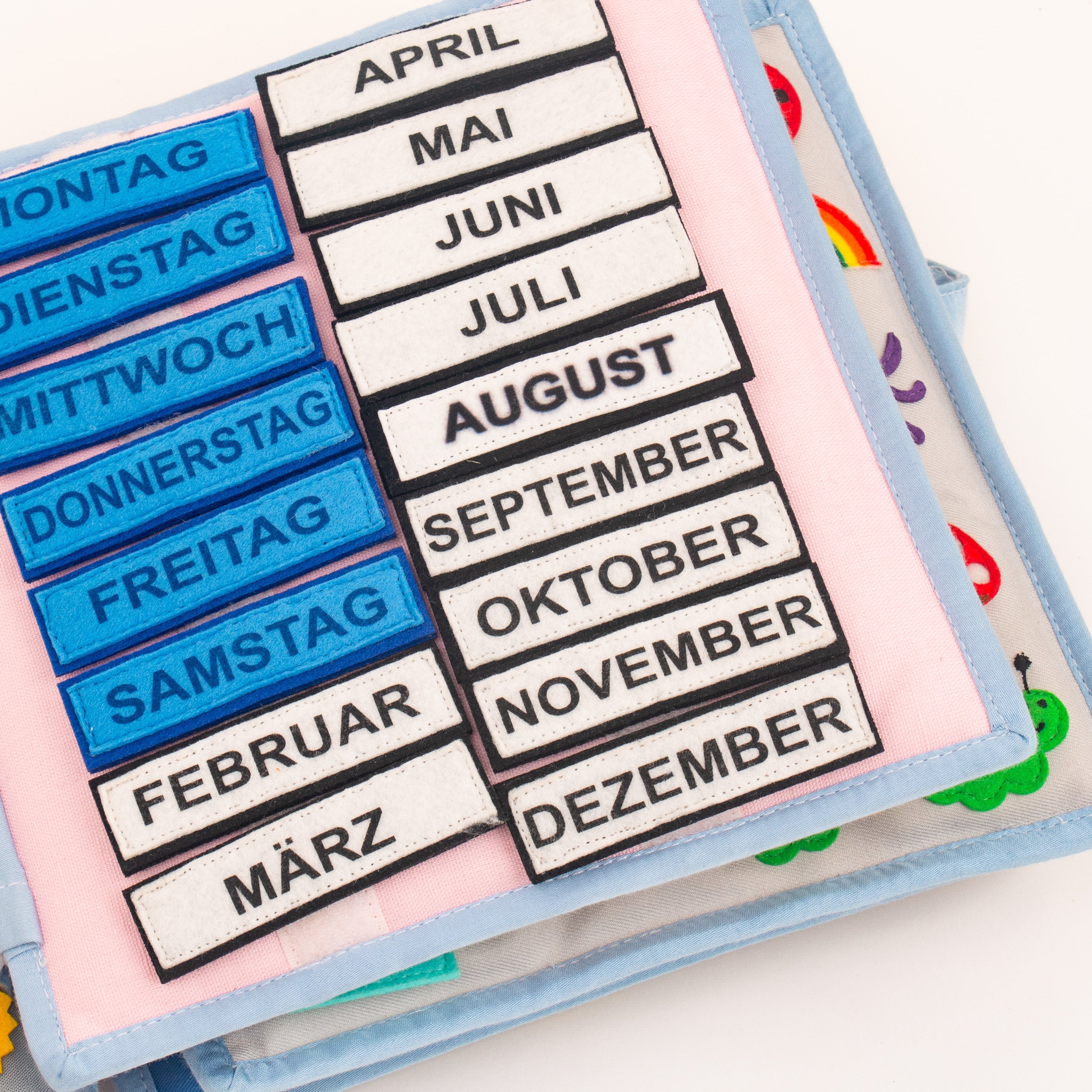 My First School Day - 6 pages Quiet Book
