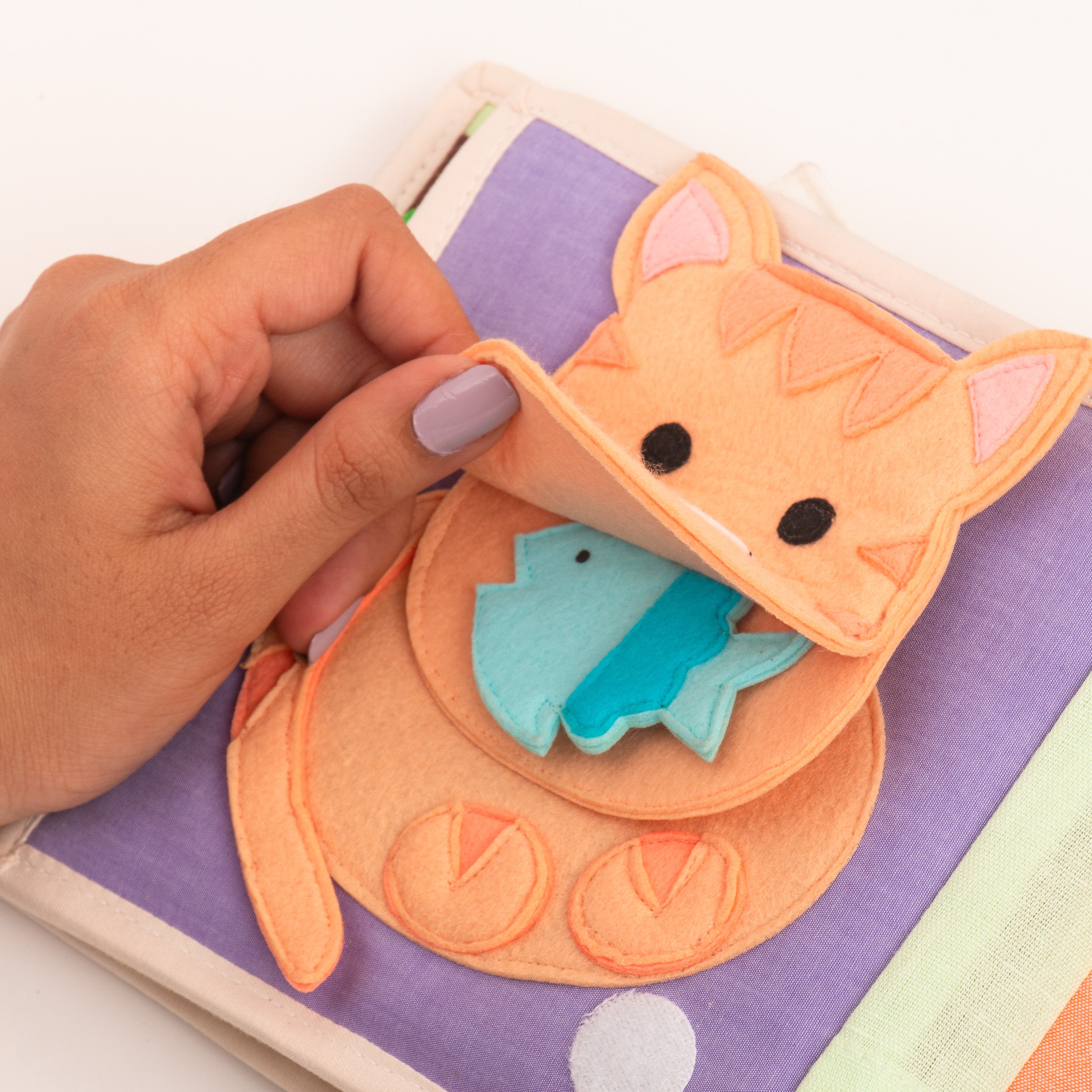 Animal Friends - 6 Pages Mini Quiet Book