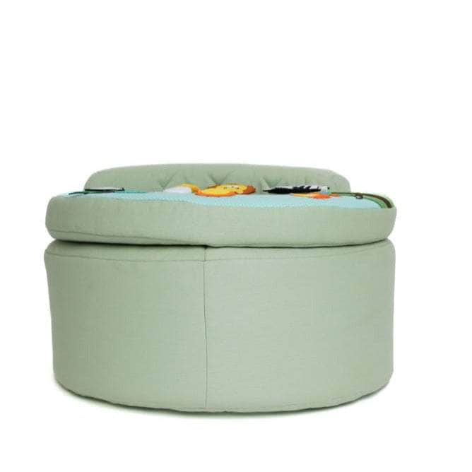 Activity chair round Activity chair Rondo green with jungle cushion