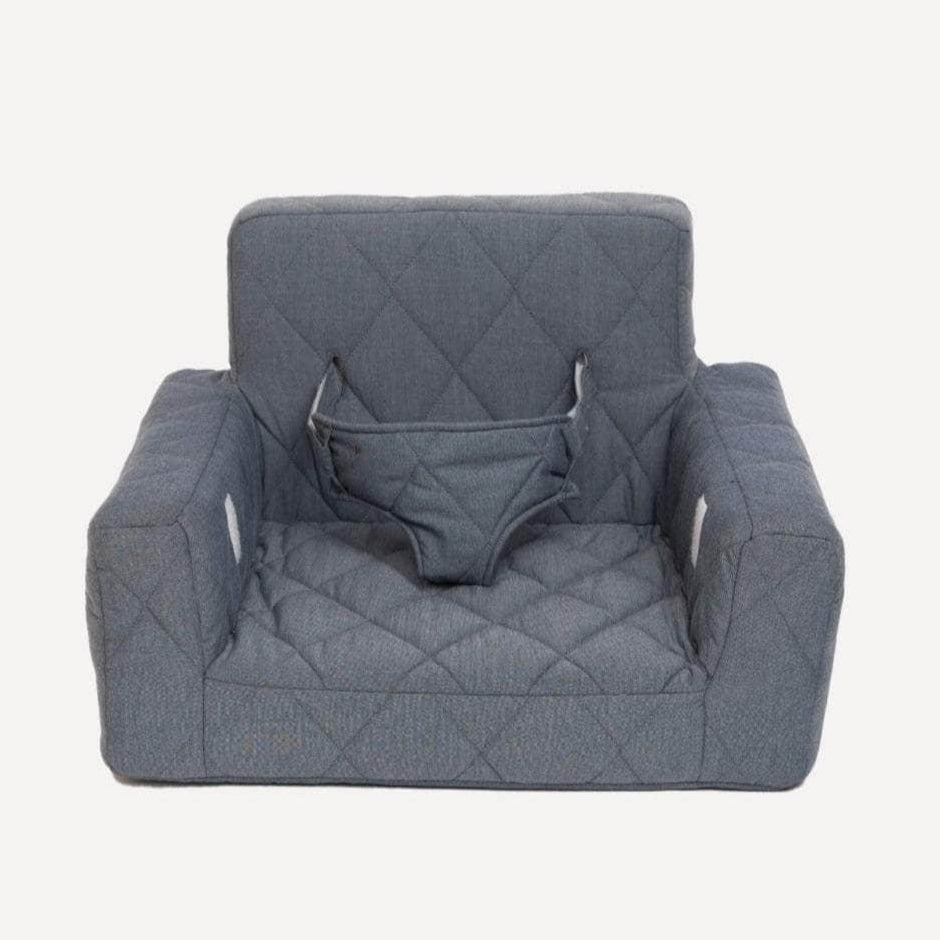 Activity armchair square Activity armchair Ecki blue with solar system cushion