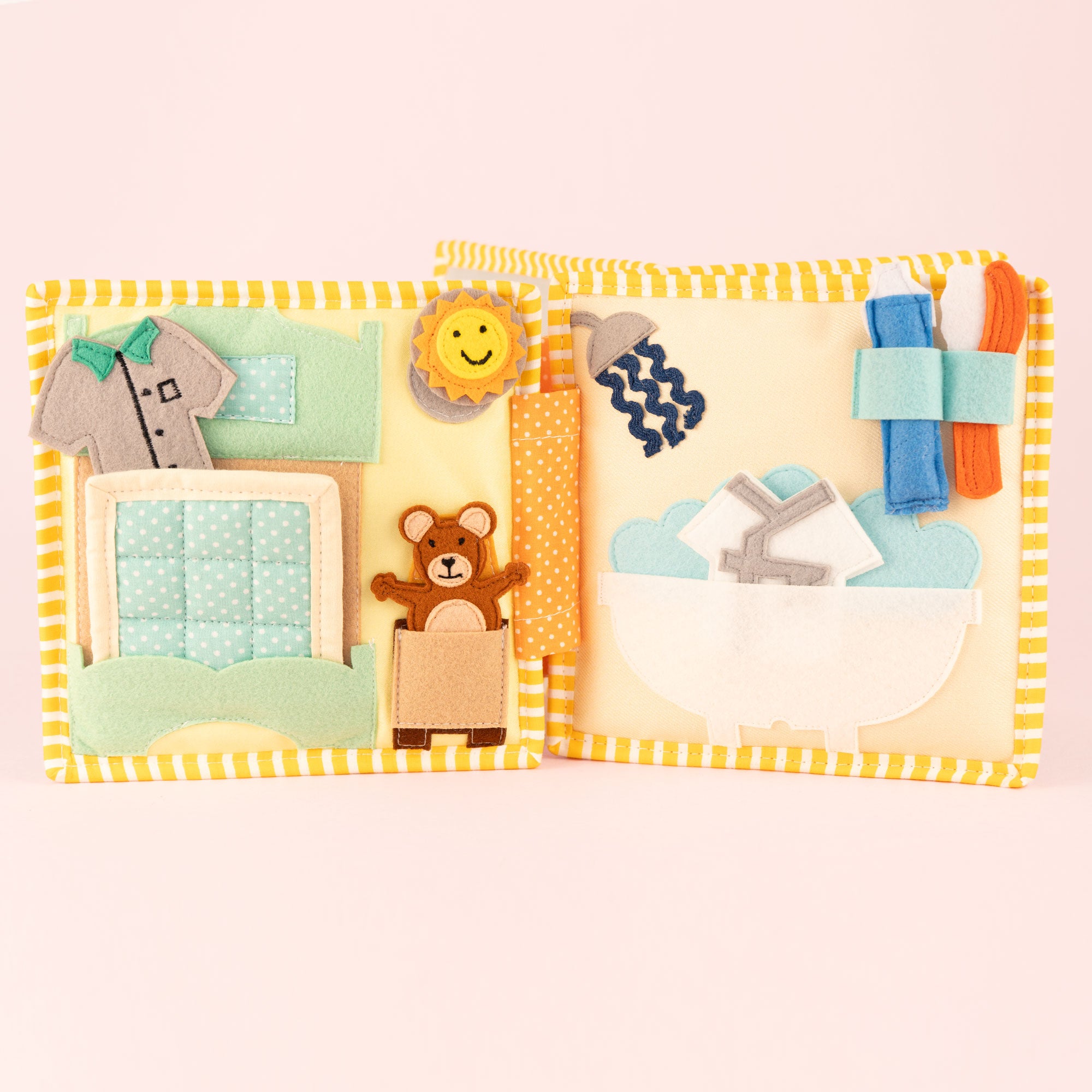 Home Sweet Home - 6 pages Mini Quiet Book 