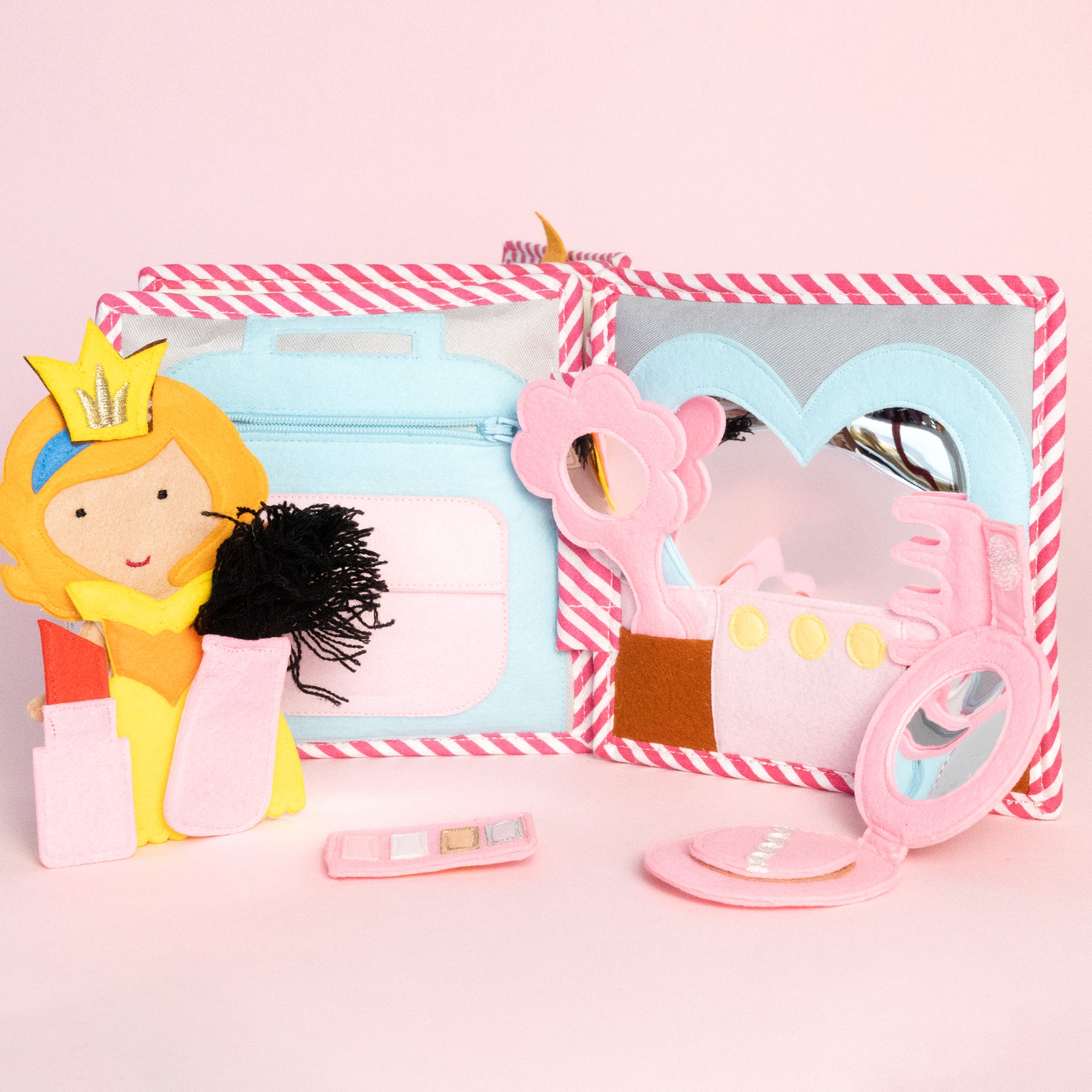 Kleine Prinzessin – 6 Seiten Mini Quiet Book