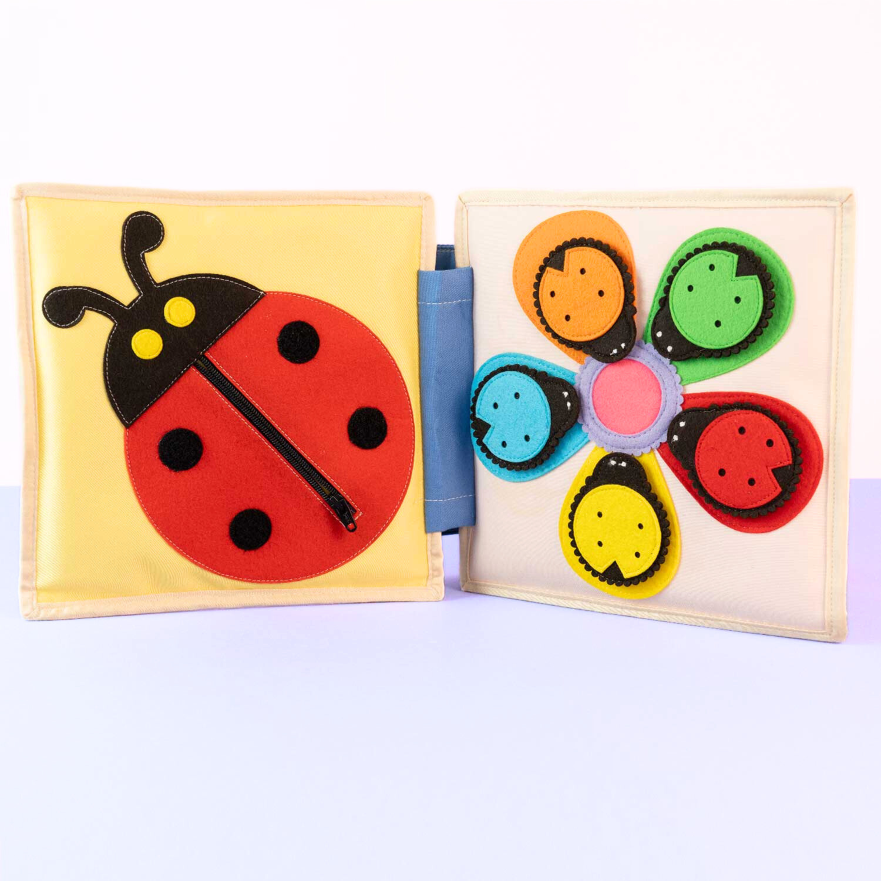 Pastel young owl- 6 Pages Quiet Book