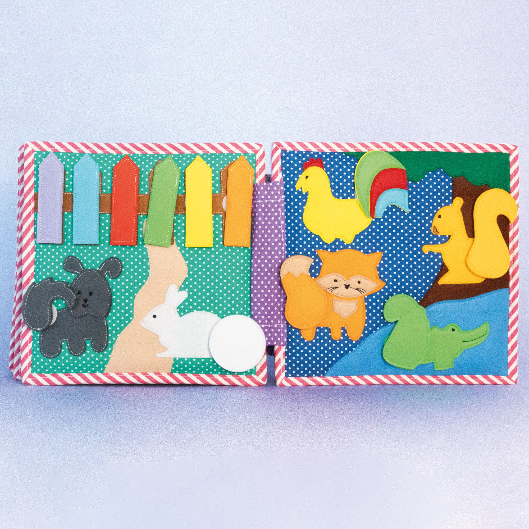 La chenille colorée