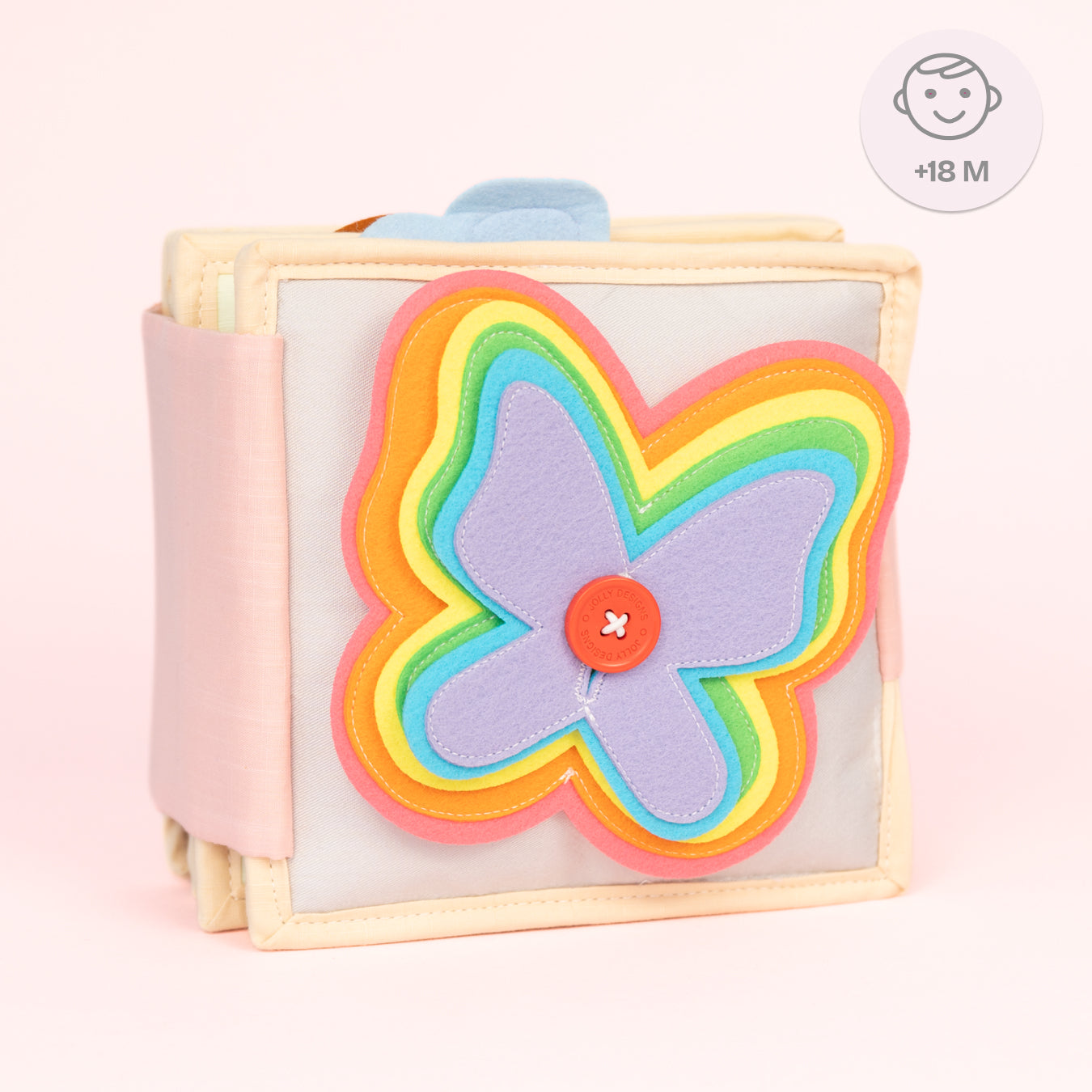 Fluttering Butterfly - 6 Pages Mini Quiet Book