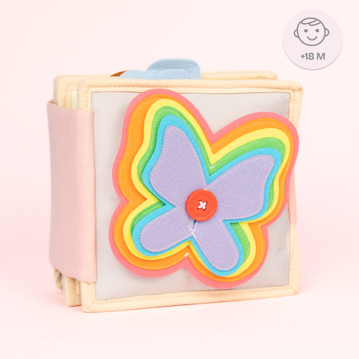Der flatternde Schmetterling