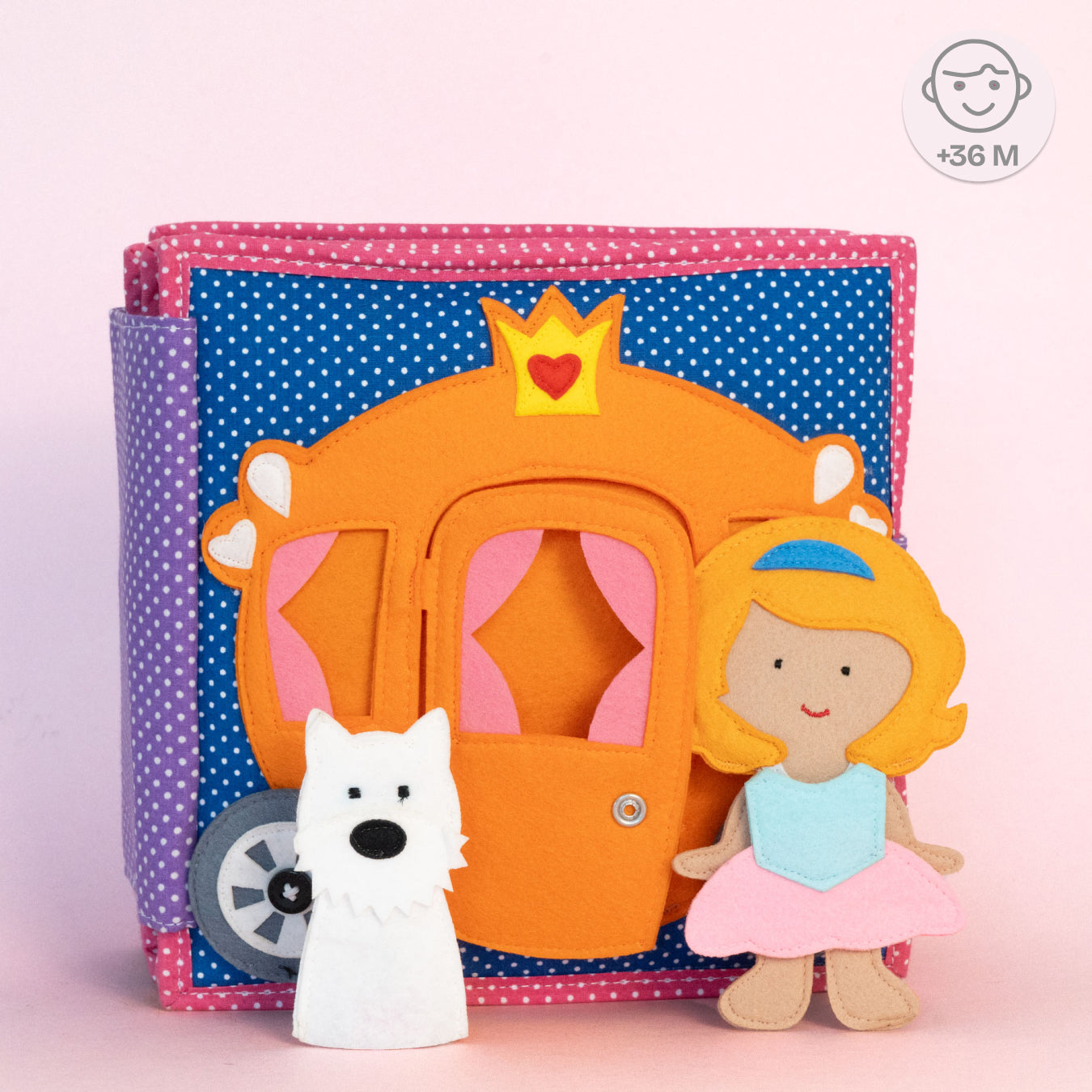 Prinzessin – 6 Seiten Quiet Book