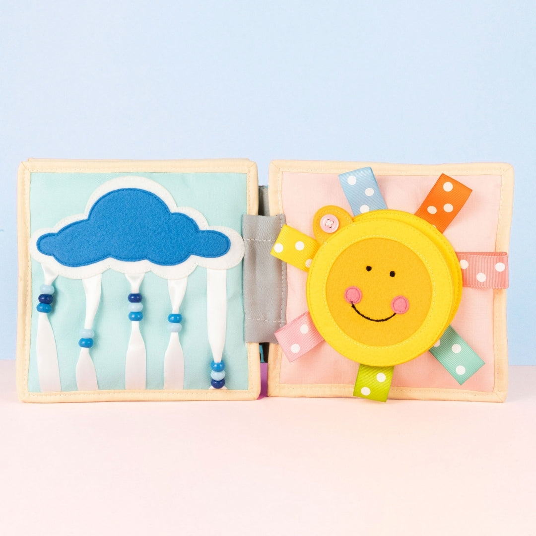 Happy Sheep - 6 Pages Mini Quiet Book 